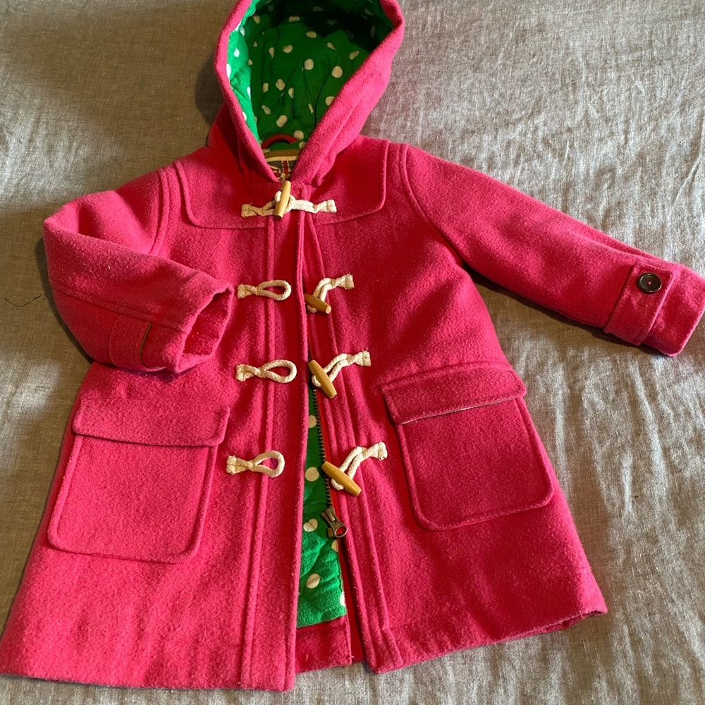 Mini Boden Toddler Girls PeaCoat,2-3